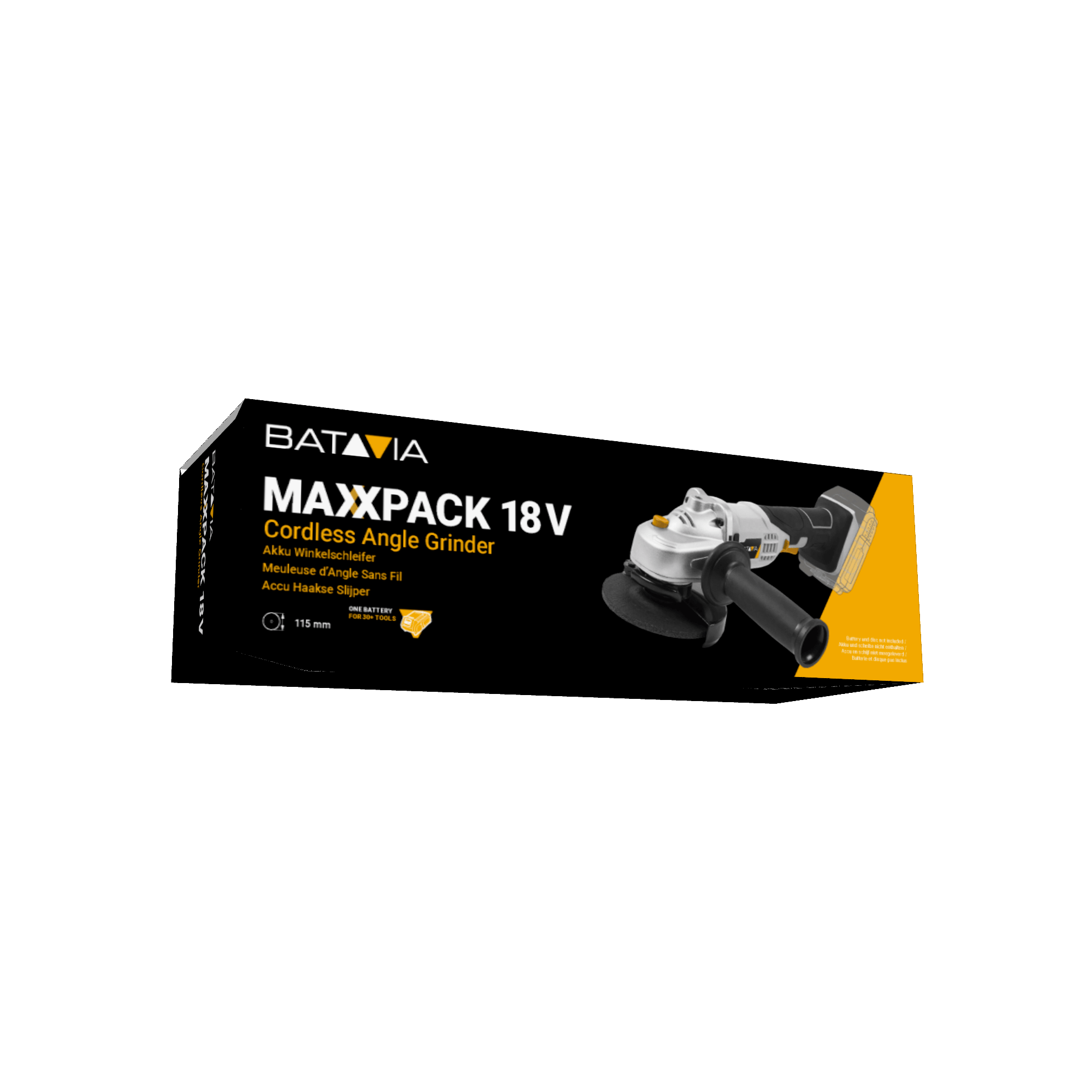 Packaging Cordless Angle Grinder | Maxxpack collection | Batavia